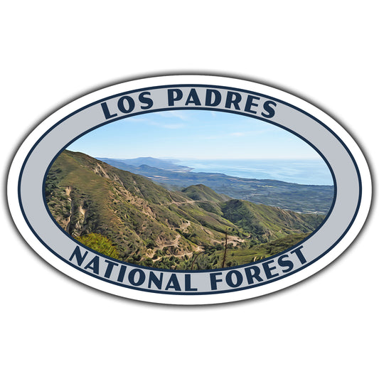 Los Padres national forest sticker