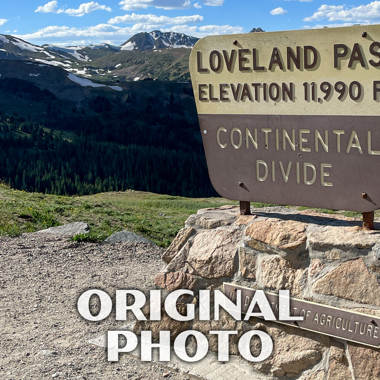White River National Forest Poster-WPA (Loveland Pass)