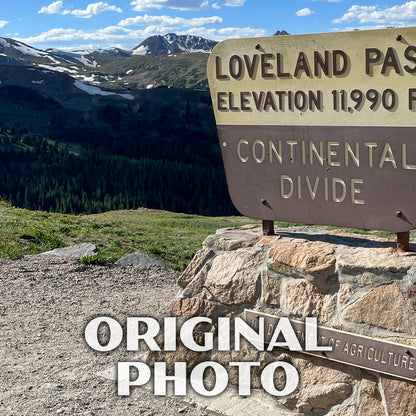 White River National Forest Poster-WPA (Loveland Pass)