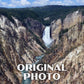 Yellowstone National Park Poster-WPA (Yellowstone Falls)