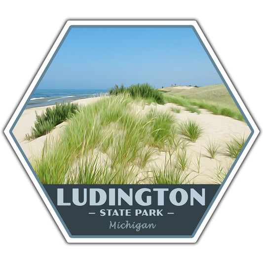 Ludington state park sticker