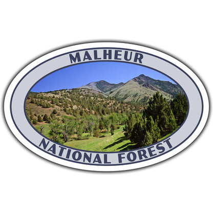 Malheur national forest sticker