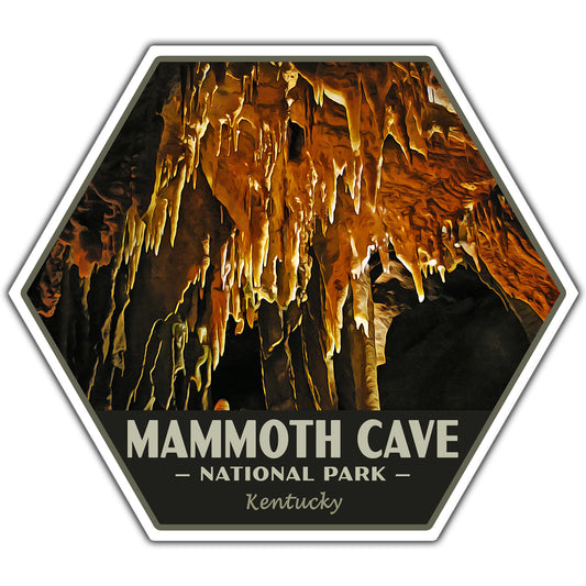 Mammoth Cave national park sticker