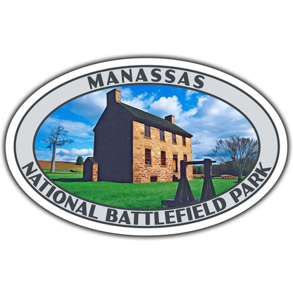 Manassas national battlefield park sticker