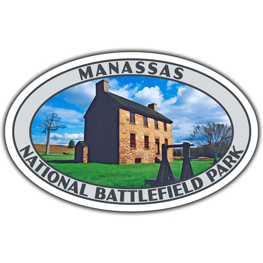Manassas national battlefield park sticker
