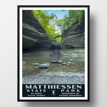 Matthiessen State Park Poster