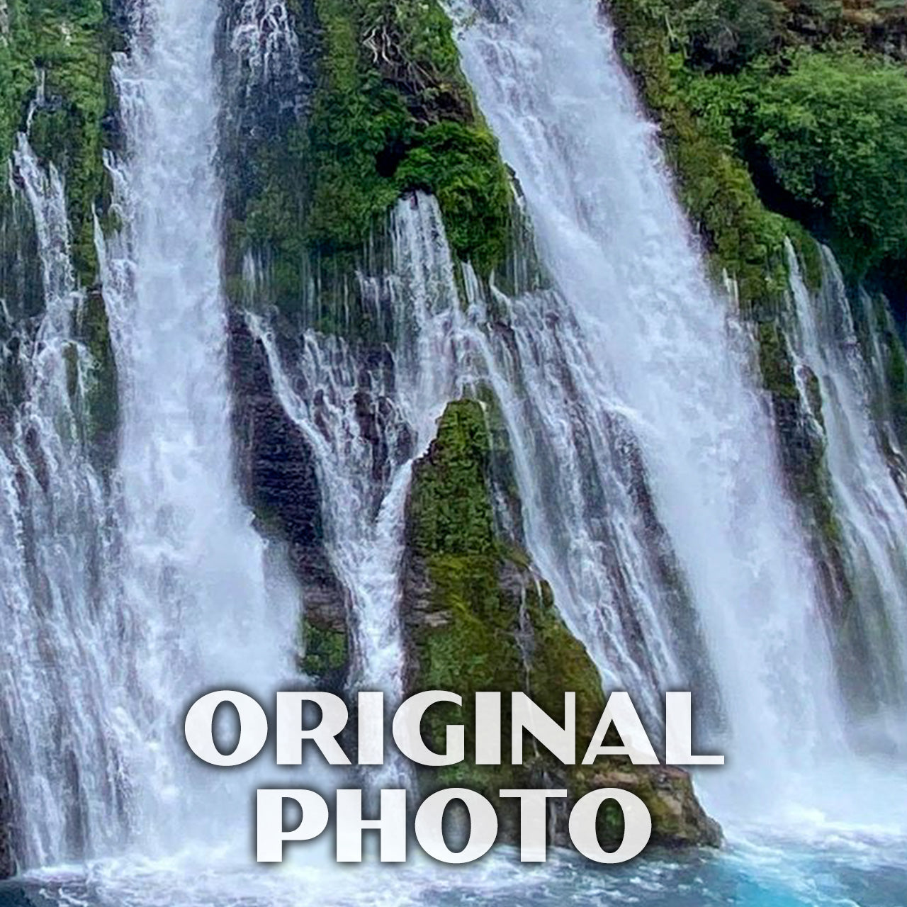 McArthur-Burney Falls State Park Poster-WPA (Burney Falls)