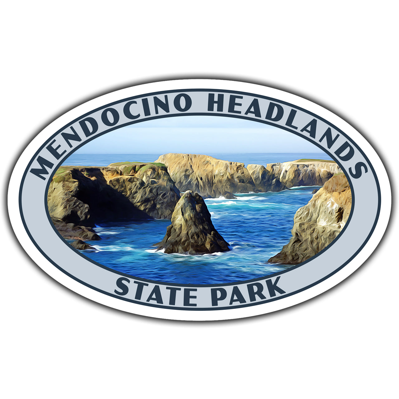 Mendocino Headlands State Park Sticker