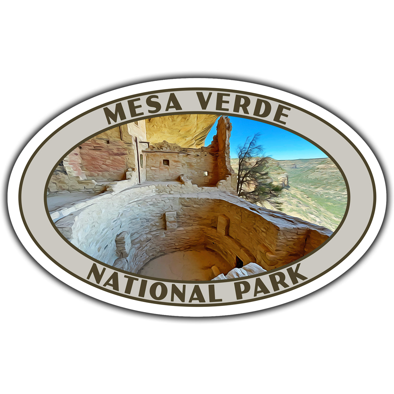 Mesa Verde National Park Sticker
