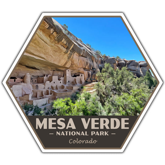 Mesa Verde national park sticker
