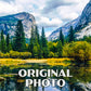 Yosemite National Park Poster-WPA (Mirror Lake)