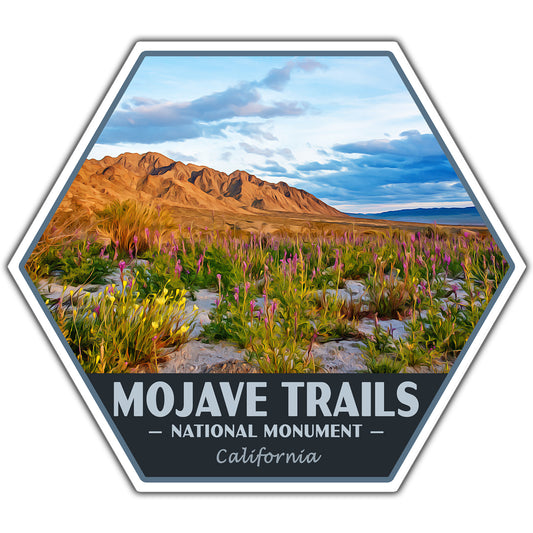 Mojave Trails national monument sticker
