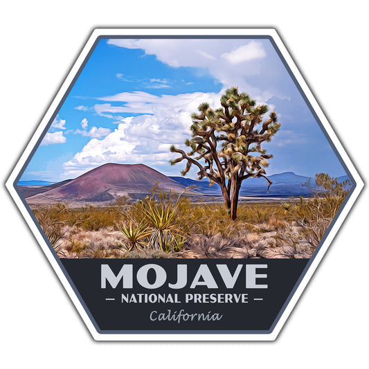 Mojave National Preserve sticker