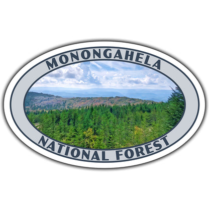 Monongahela national forest sticker