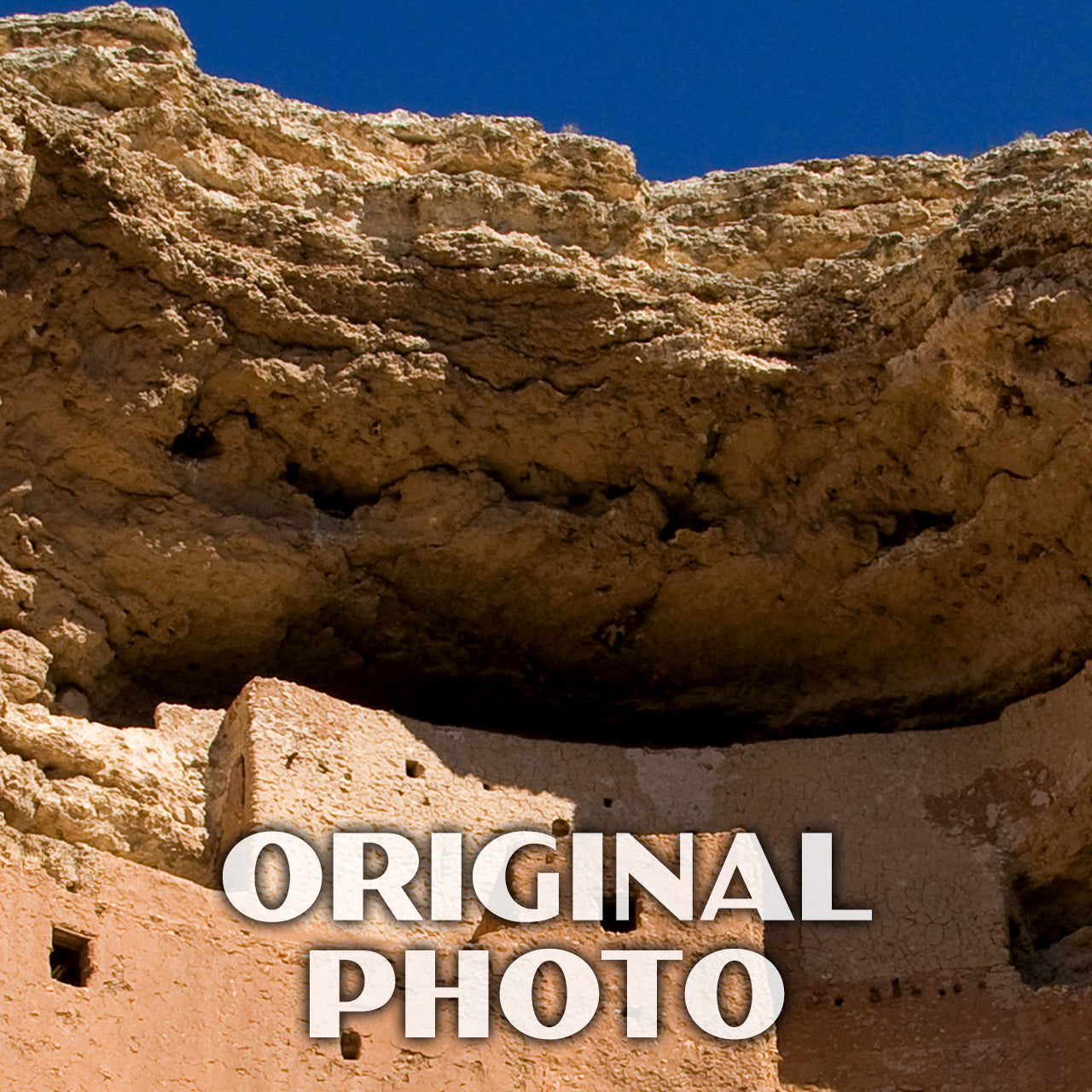Montezuma Castle National Monument Poster-WPA (Front View)