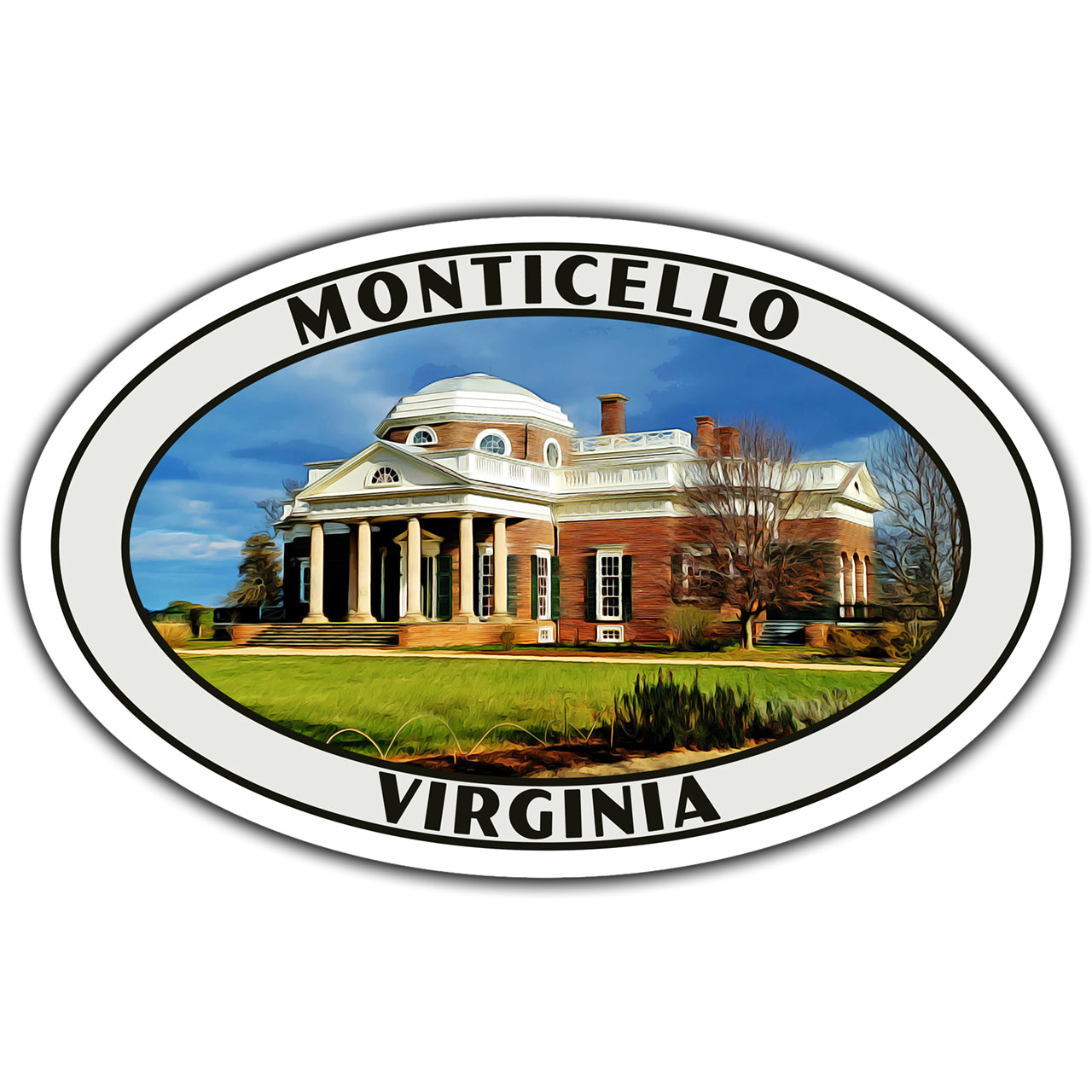 Monticello sticker
