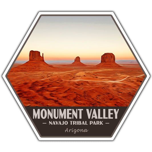 Monument Valley Navajo Tribal park sticker