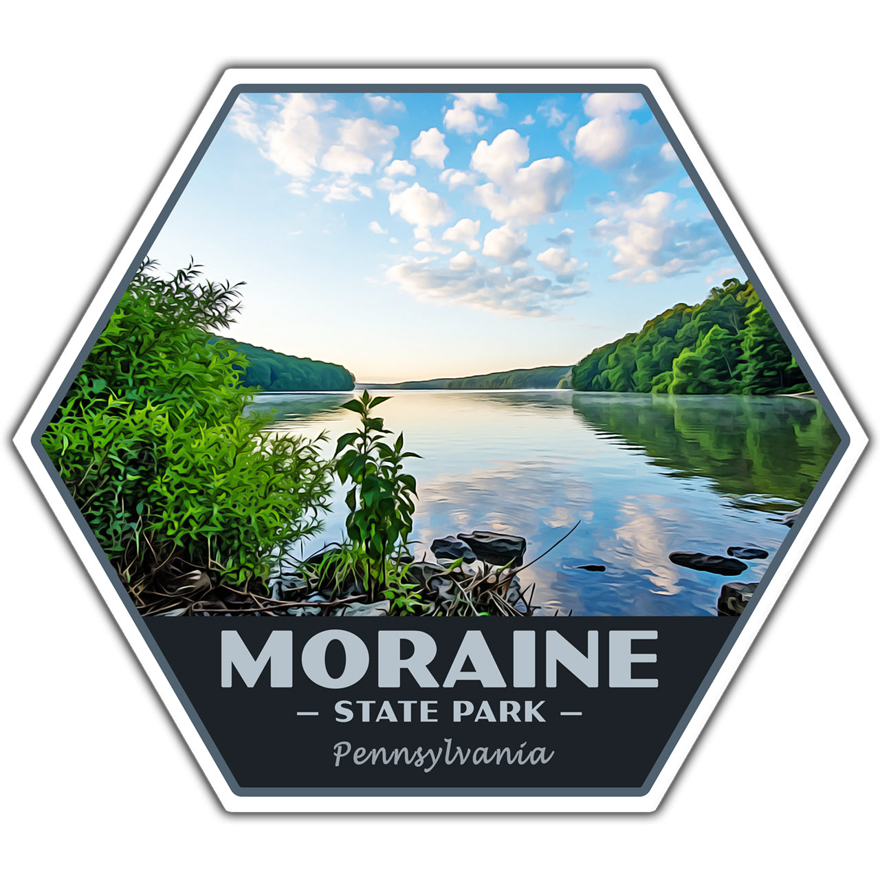 moraine state park sticker