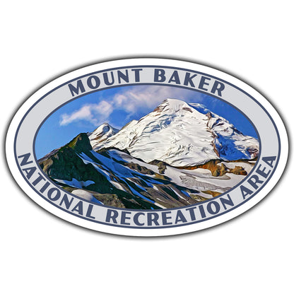 Mount Baker national recreation area sticker