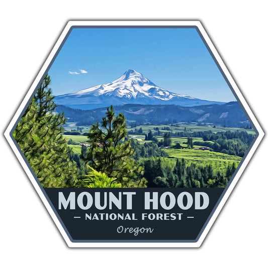 Mount Hood national forest sticker
