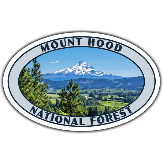 Mount Hood national forest sticker