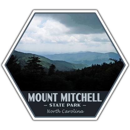 Mount Mitchell state park sticker