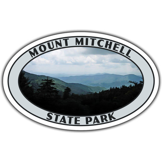 Mount Mitchell state park sticker