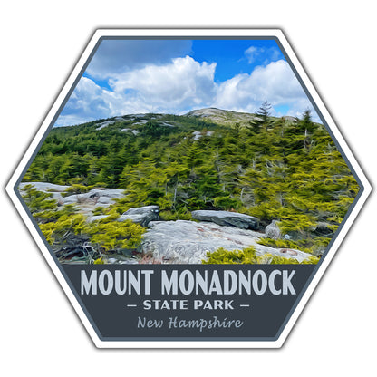 Mount Monadnock state park sticker