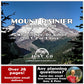 Mount Rainier National Park Itinerary (Digital Download)