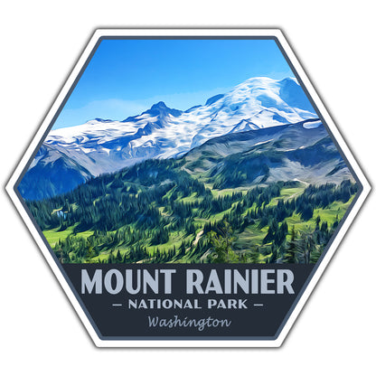 Mount Rainier National Park Sticker