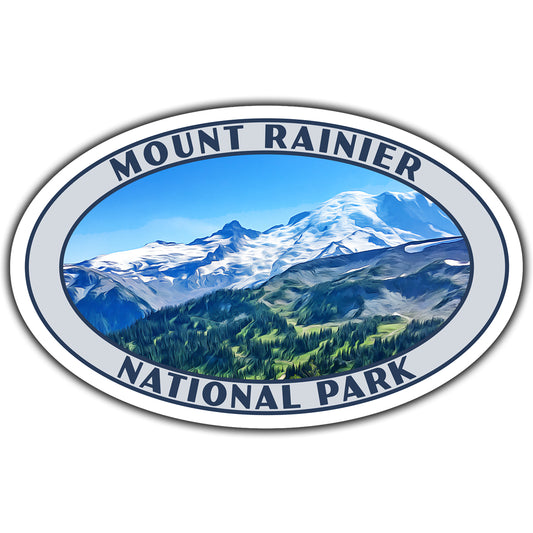 Mount Rainier National Park Sticker