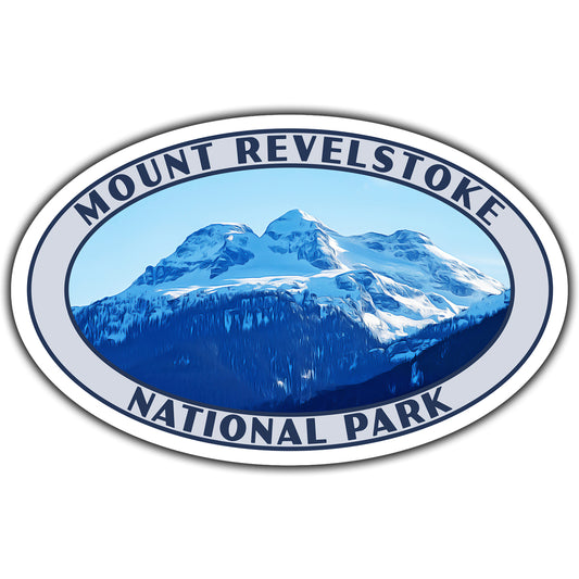 Mount Revelstoke National park sticker