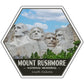 Mount Rushmore National Memorial sticker