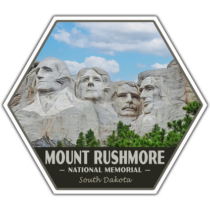 Mount Rushmore National Memorial sticker