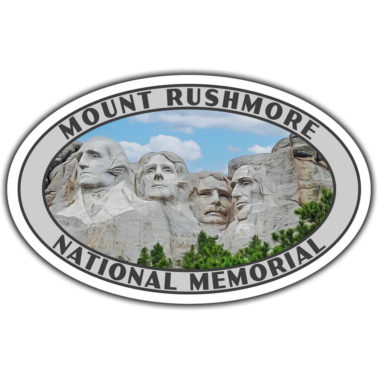 Mount Rushmore National Memorial sticker