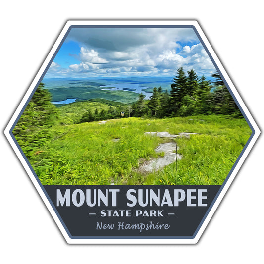 Mount Sunapee state park sticker
