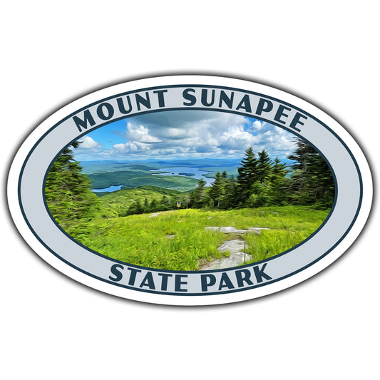 Mount Sunapee state park sticker