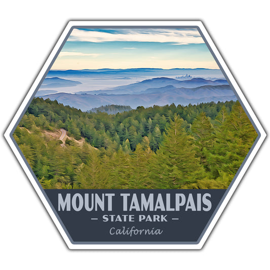 Mount Tamalpais state park sticker