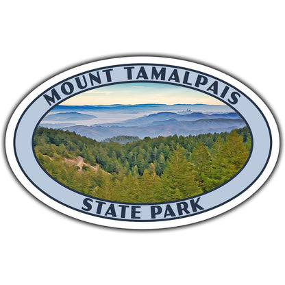 Mount Tamalpais state park sticker