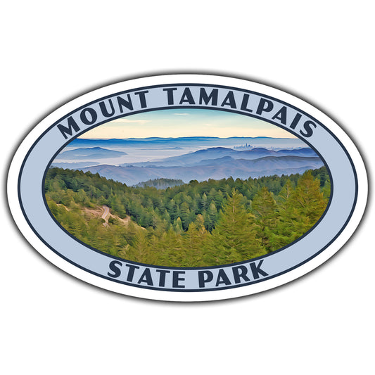 Mount Tamalpais state park sticker
