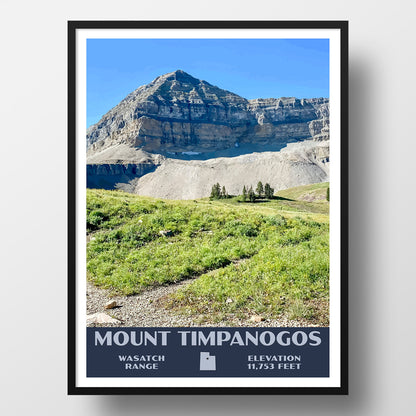 Mount Timpanogos poster