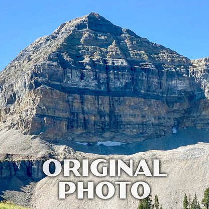 Mount Timpanogos Poster-WPA (Peak View) (Utah State)