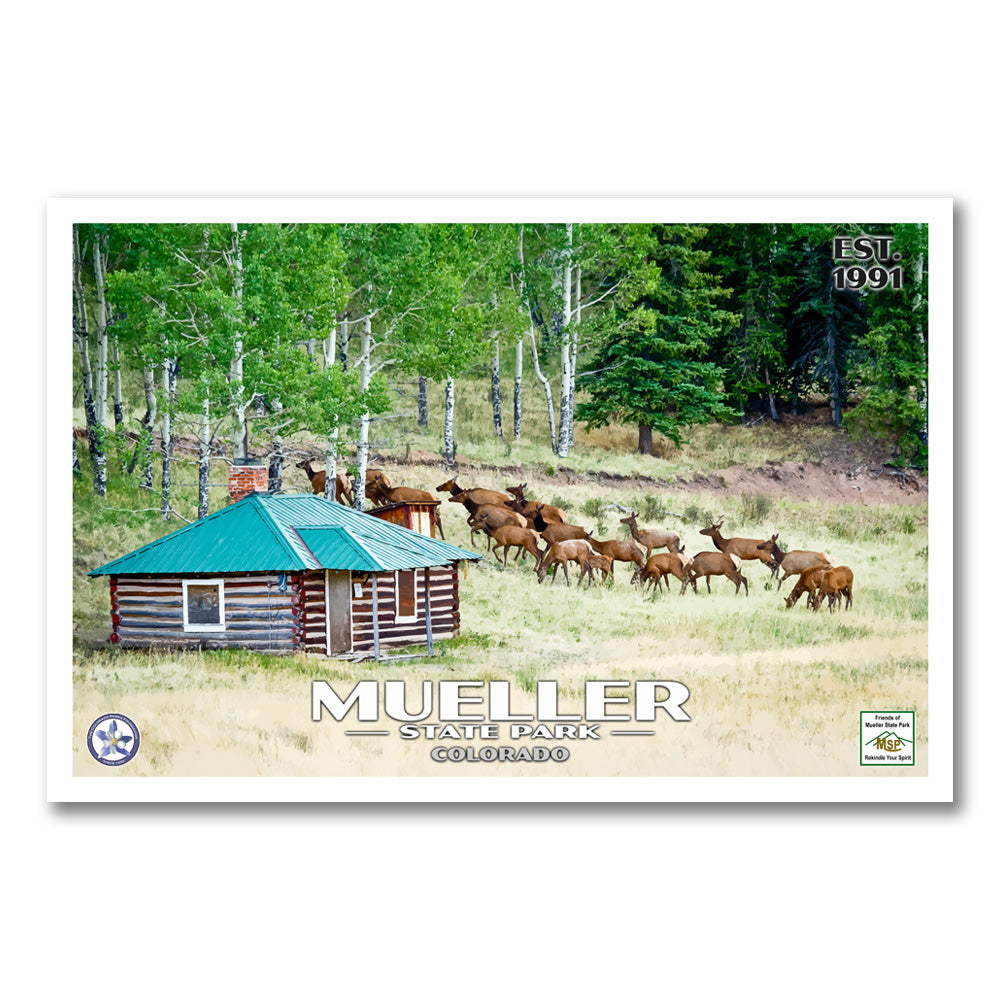 Mueller State Park Poster