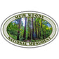 Muir Woods national monument sticker