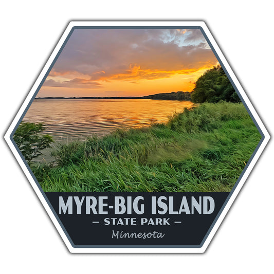 myre big island state park sticker