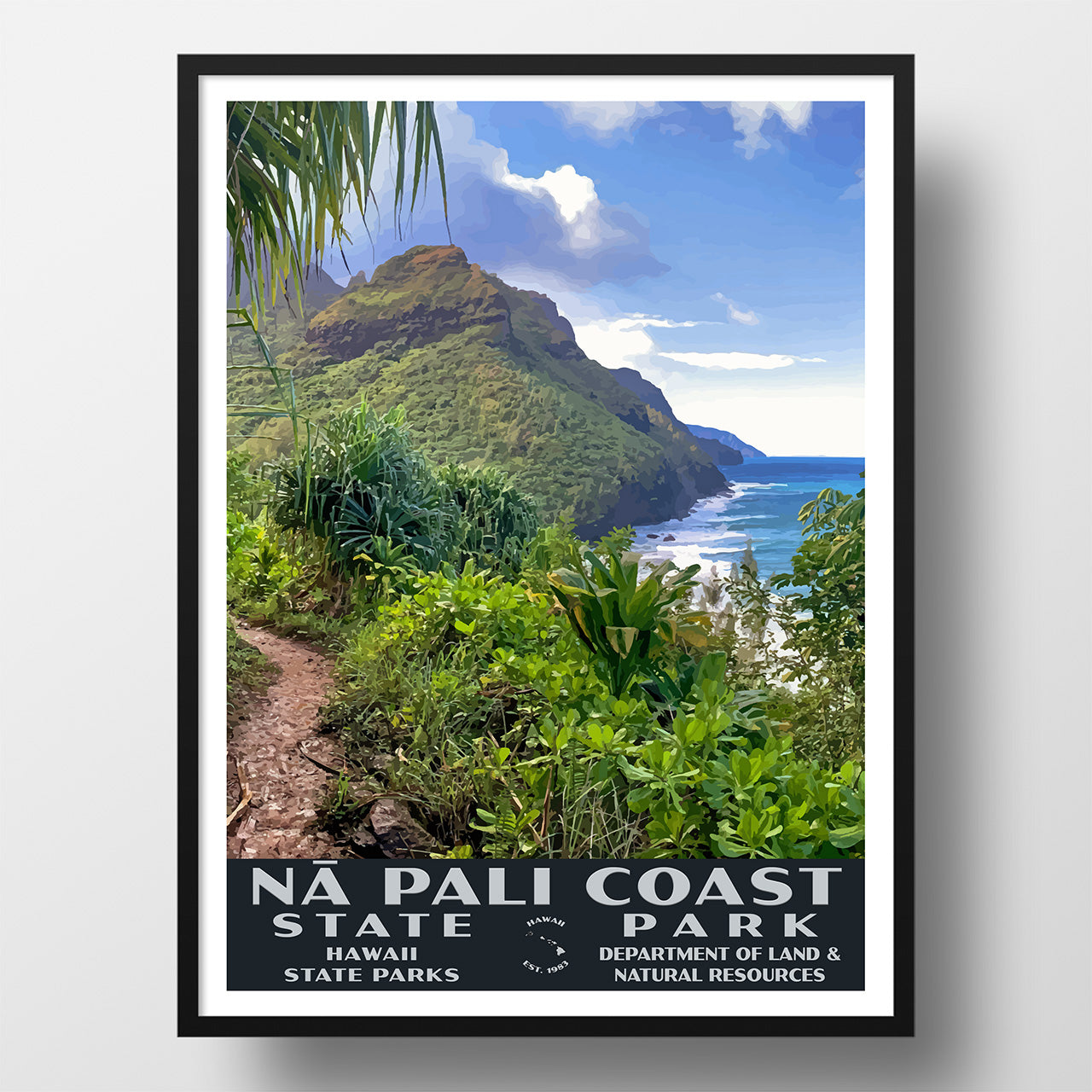 Na Pali Coast State Park Poster