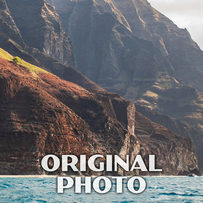 Na Pali Coast State Park Poster-WPA (Coast View from the Water)