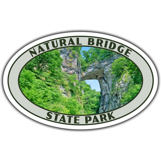 Natural Bridge state park sticker