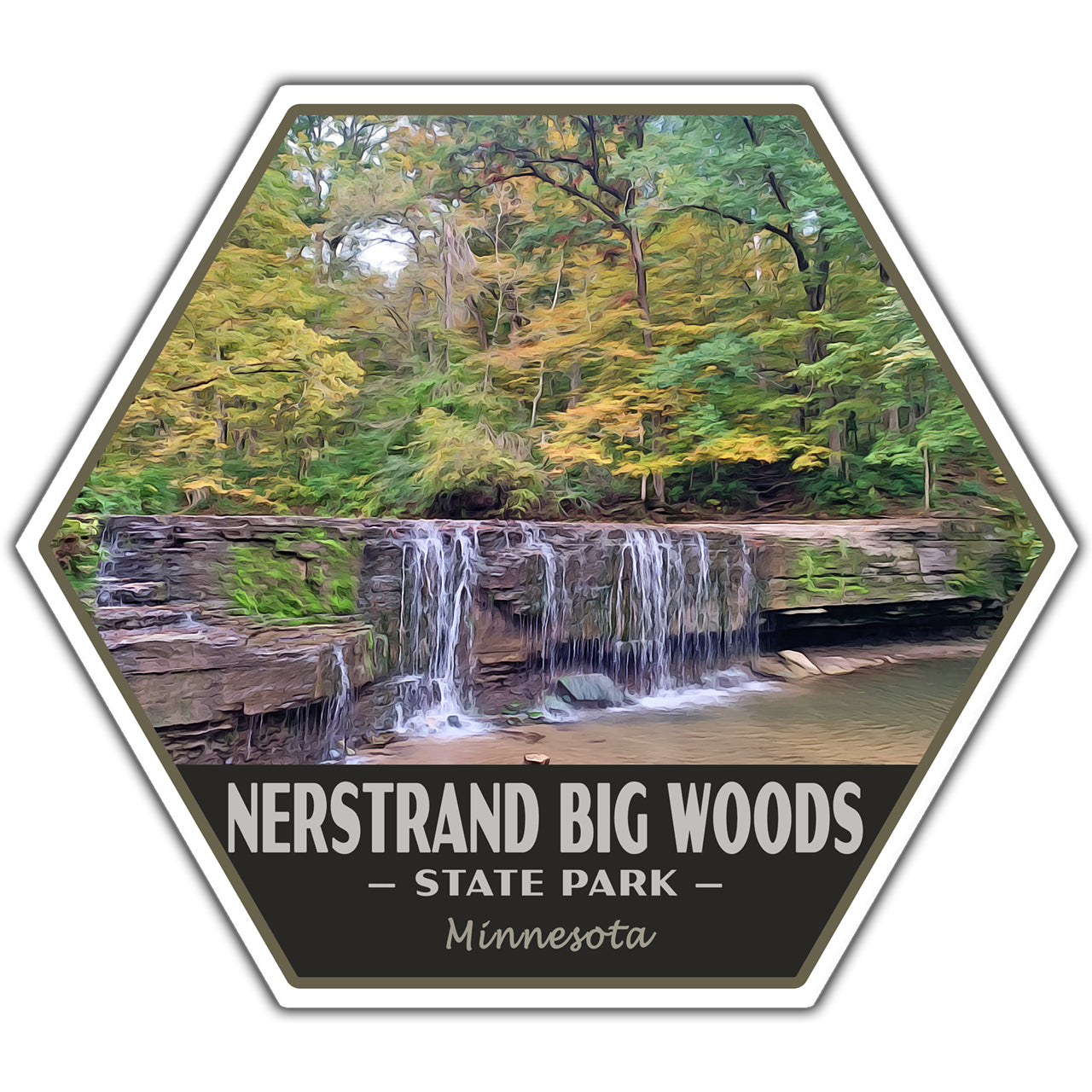 Nerstrand Big Woods state park sticker