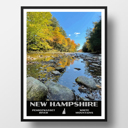New Hampshire poster